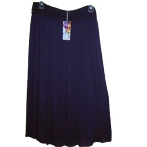 NWT Gypsie Blu skirt Size XL Lined‎ Elastic Waist NWT